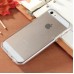 iPhone SE 5 5s - Premium Dual Layer Drop Proof Aluminium Bumper and TPU Protective Phone Cover Case - Silver